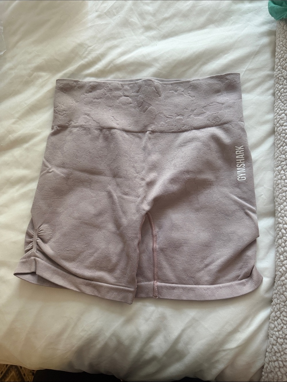 Gymshark Seamless High-Waist Bike Shorts in Mauve